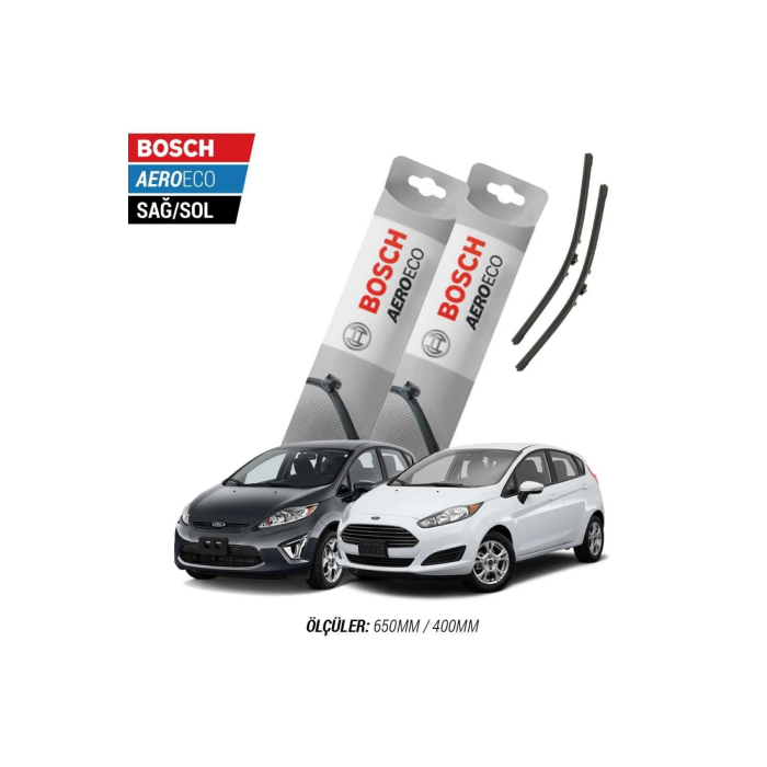 Ford Fiesta 2013 Model Bosch Aeroeco Muz Silecek Takımı