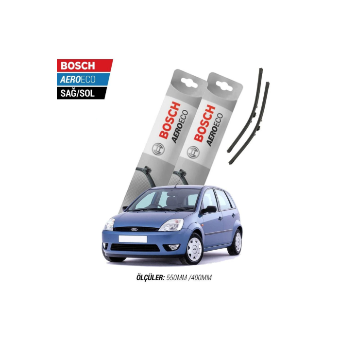 Ford Fiesta 2008 Model Bosch Aeroeco Muz Silecek Takımı