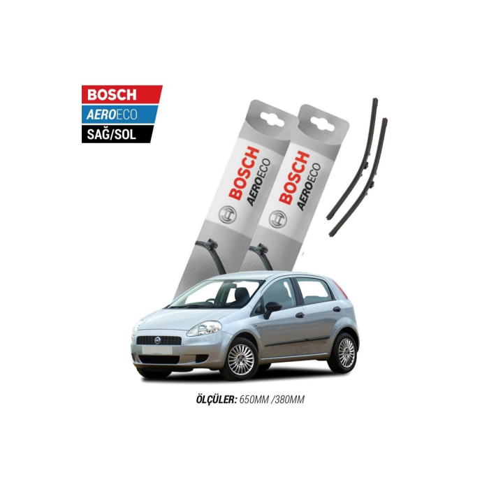 Fiat Grande Punto 2011 Model Bosch Aeroeco Muz Silecek Takımı