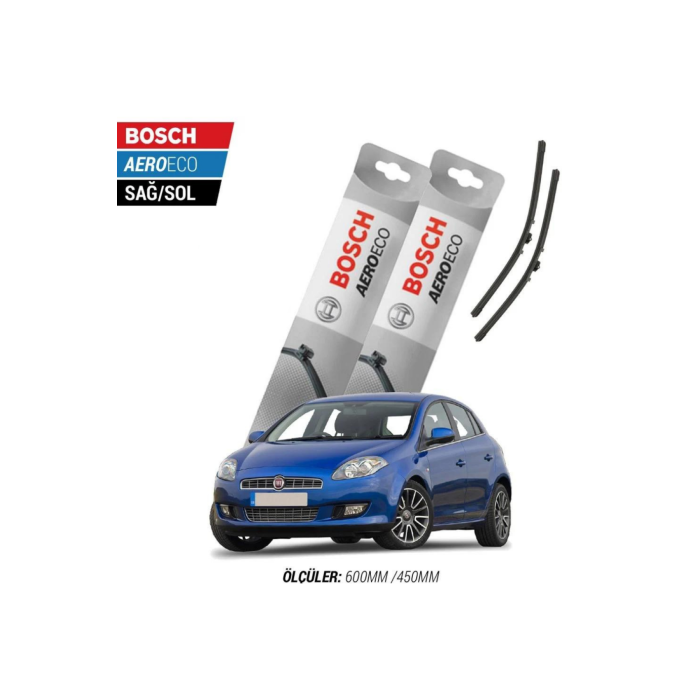 Fiat Bravo 2014 Model Bosch Aeroeco Muz Silecek Takımı