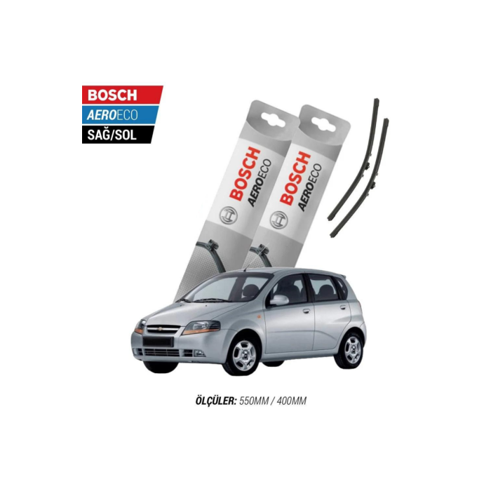 Chevrolet Kalos 2006 Model Bosch Aeroeco Muz Silecek Takımı