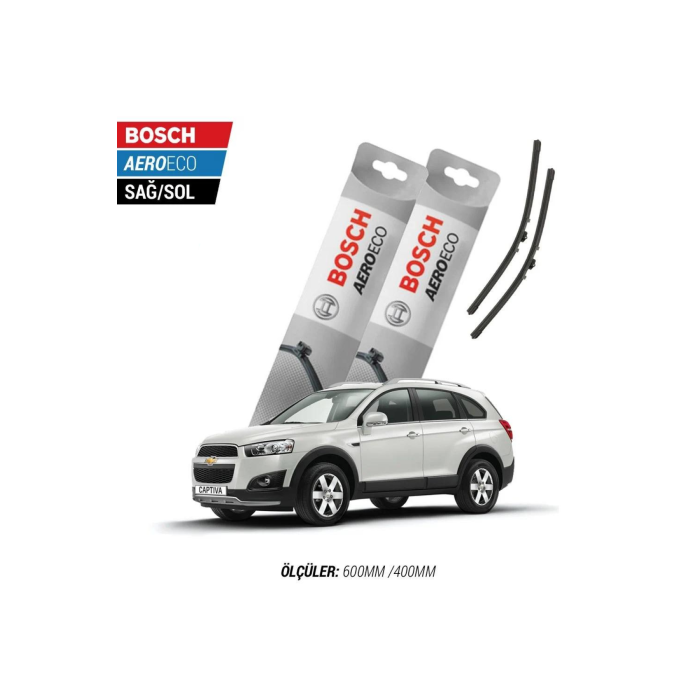 Chevrolet Captiva 2012 Model Bosch Aeroeco Muz Silecek Takımı