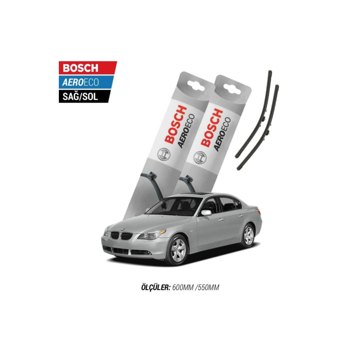 Bmw 5 Serisi E60 2009 Model Bosch Aeroeco Muz Silecek Takımı