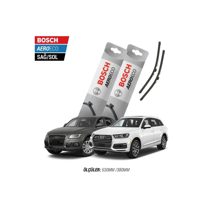 Audi Q5 2012 Model Bosch Aeroeco Muz Silecek Takımı