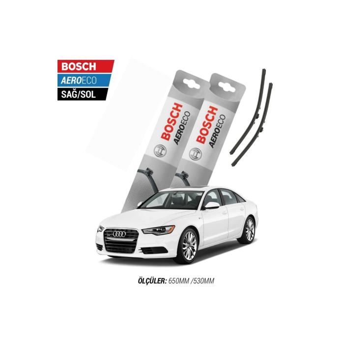 Audi A6 2015 Model Bosch Aeroeco Muz Silecek Takımı