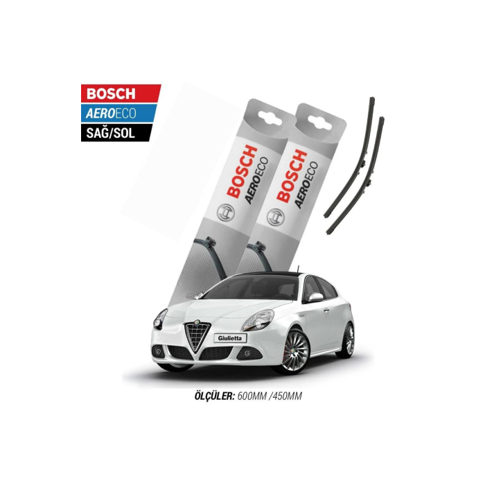 Alfa Romeo Giulietta 2014 Model Bosch Aeroeco Muz Silecek Takımı