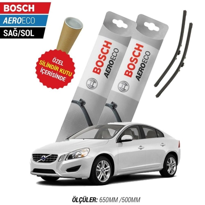 Volvo S60 2011  Silecek Takımı Bosch Aeroeco