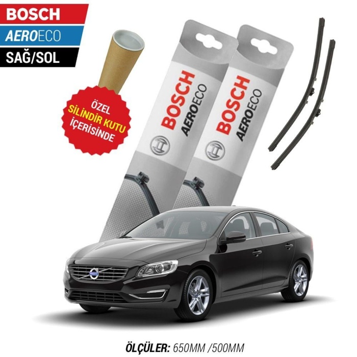 Volvo S60 2014  Silecek Takımı Bosch Aeroeco