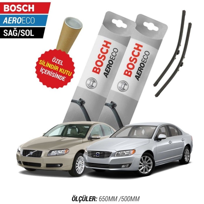 Volvo S80 2009  Silecek Takımı Bosch Aeroeco