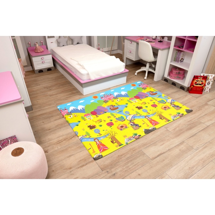 OGGİA Fairy Tale Land Diamond Oyun Matı / Halısı 140cm*225cm*15mm MAT027