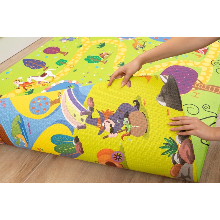 OGGİA Fairy Tale Land Premium Oyun Matı / Halısı 140cm*195cm*12mm MAT026