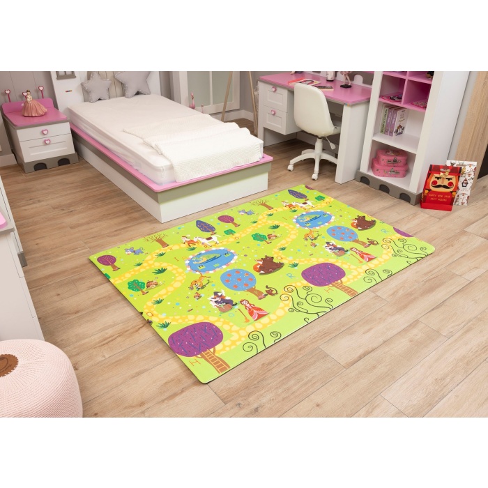 OGGİA Fairy Tale Land Premium Oyun Matı / Halısı 140cm*195cm*12mm MAT026