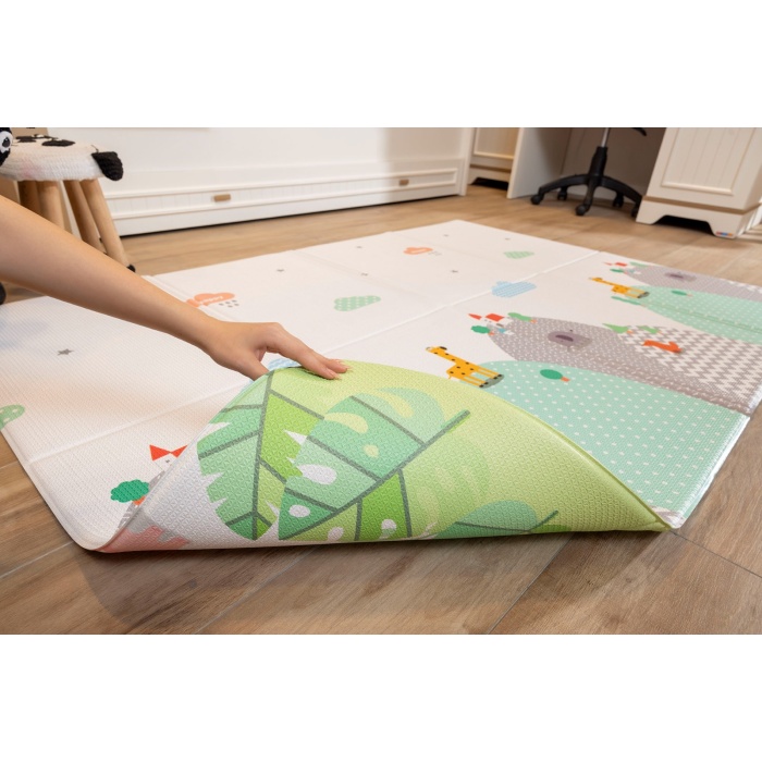 OGGİA Zoo Premium Katlamalı Oyun Matı / Halısı 130cm*190cm*12mm Mat006