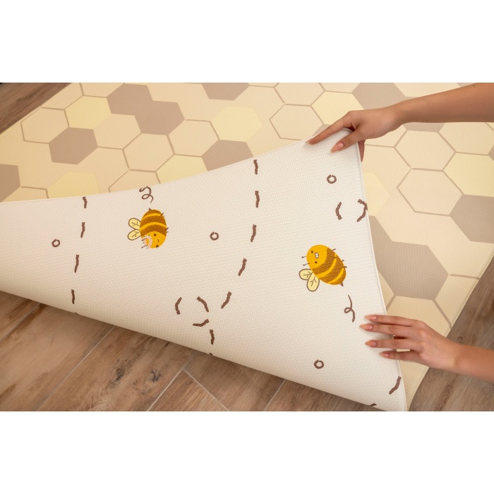 OGGİA Funny Bees Premium Oyun Matı / Halısı 140cm*195cm12mm MAT020