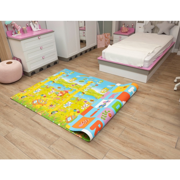 OGGİA Animal Party Premium Oyun Matı / Halısı 140cm*225cm*12mm MAT 028