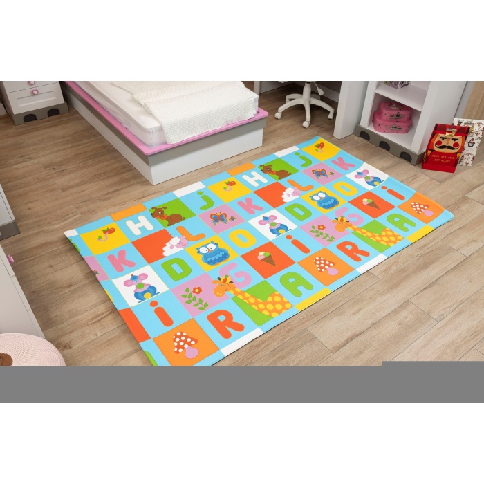 OGGİA Animal Party Premium Oyun Matı / Halısı 140cm*225cm*12mm MAT 028