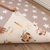 OGGİA Owl Party Premium Oyun Matı / Halısı 140cm*195cm*12mm MAT 019