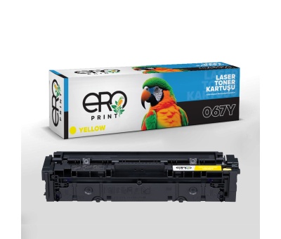 Canon i-SENSYS MF655Cdw Çipli Sarı Muadil Toner