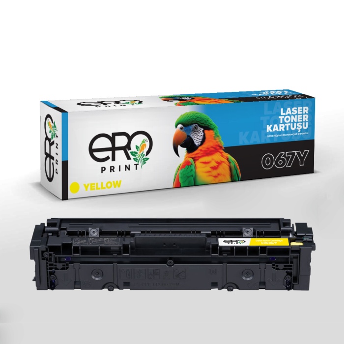 Canon i-SENSYS MF651Cw Çipli Sarı Muadil Toner