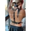 Tasmalı, Deri Harness Bdsm Takım - Brf419