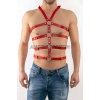 Seksi Erkek Body Harness, Deri Erkek Body Harness - Brfm54