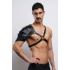 Gladyatör Harness, Tek Omuz Deri Harness, Cosplay Kostüm, Savaşçı Kostüm - Brfm154