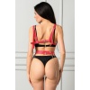 Zincirli Deri Harness Sexi Takım 800169