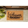 Kapı Önü Paspası Özel Tasarım Koko Model Welcome Home PK-1592