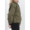 Unisex Bomber Ceket Haki