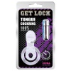 Get Lock Titreşimli Dilli Penis Halkası