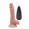 7’ Beginners Dildo Vibrator Flesh