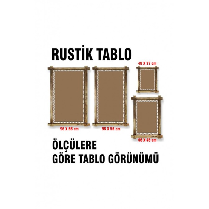 Kanvas Tablo Sanatsal Yaprak Led Işıklı - 70 x 100 cm