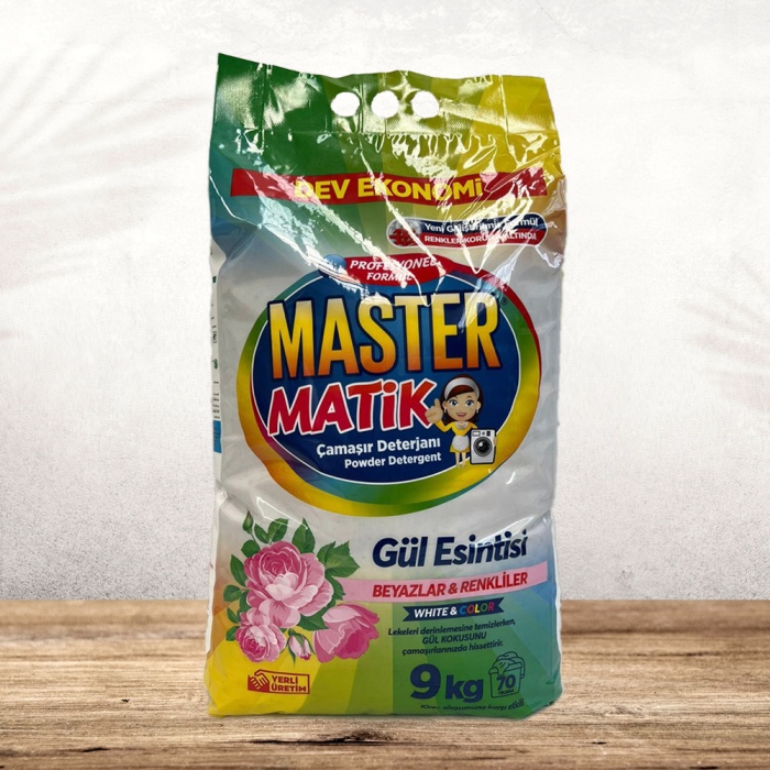 Mastermatik 9 Kg Toz Çamaşır Deterjanı