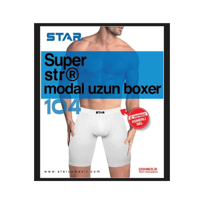 Star 104 Modal Uzun Boxer