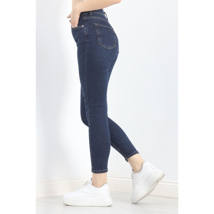 Mom Boyfriend Jeans Tintkahve