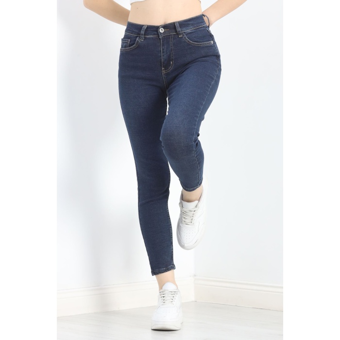 Mom Boyfriend Jeans Tintkahve