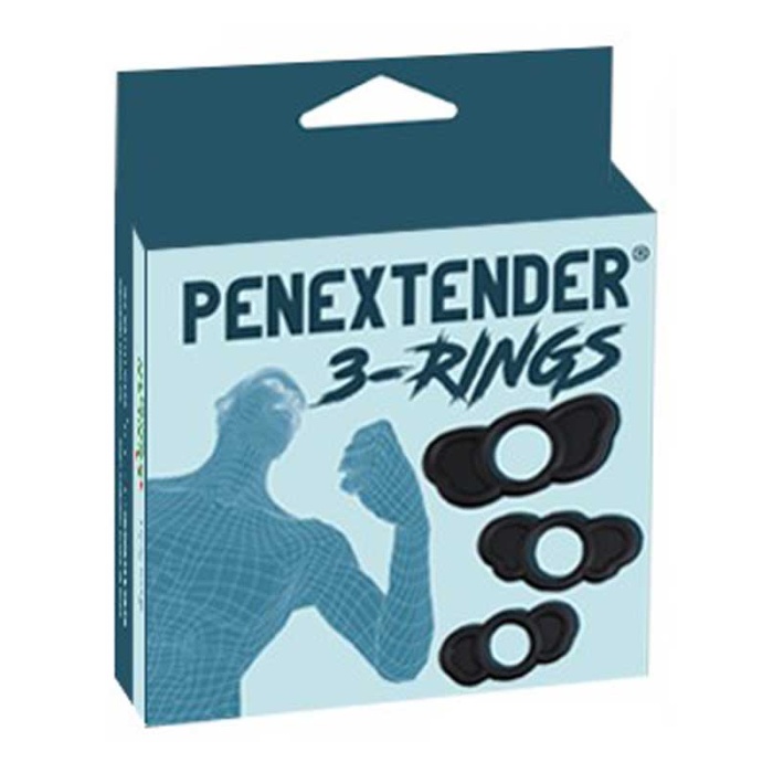 Penextender® 3 Rings 3´lü Penis Halka Seti