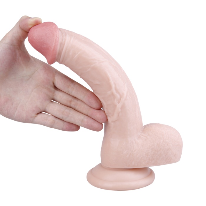 Ten Rengi 23CM Gerçekçi Dildo Yapay Penis