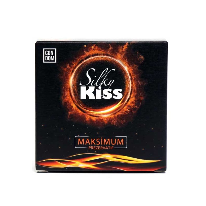 Silky Kiss Maximum Tırtıklı ve Benekli Prezervatif 4&amp;#39;lü