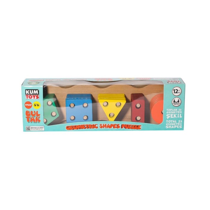 NessiWorld KM5656 Ahşap Beşli Bultak -Kumtoys