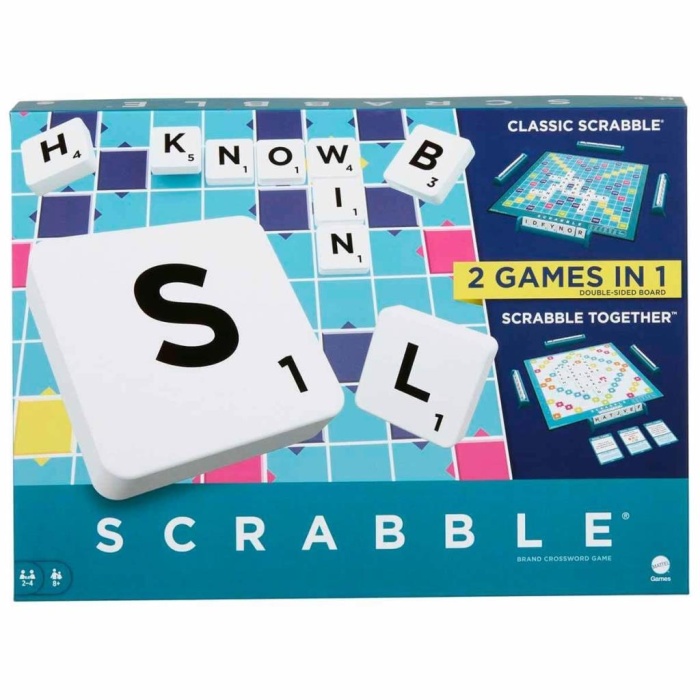 Nessiworld HWD43 Scrabble Orijinal İkisi Bir Arada İngilizce