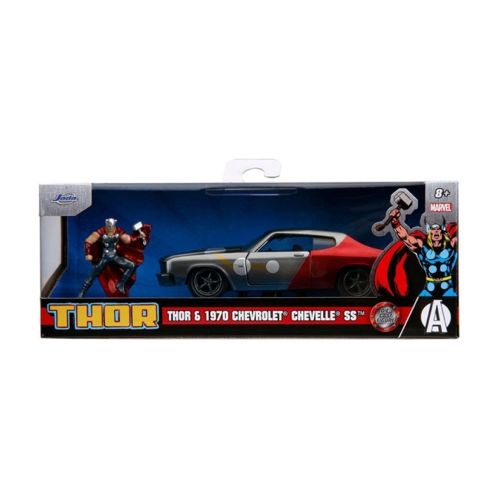 Nessiworld 253223019 Jada Marvel Thor 1970 Chevy Chevelle SSS 1:32