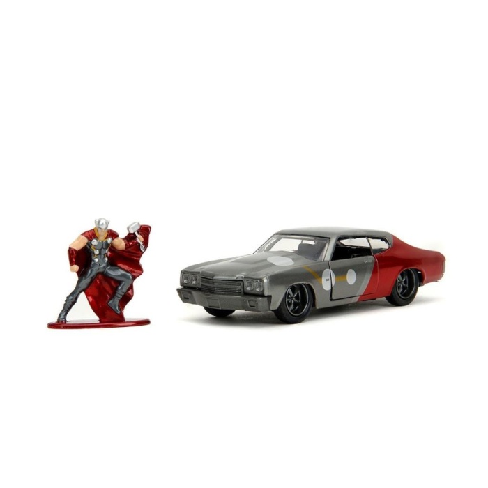 Nessiworld 253223019 Jada Marvel Thor 1970 Chevy Chevelle SSS 1:32