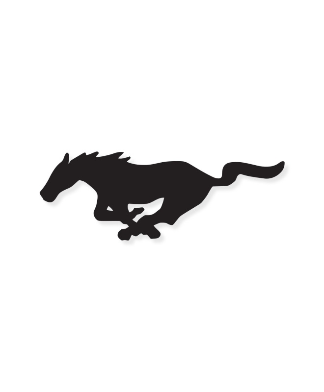 Mustang Logosu Metal Tablo