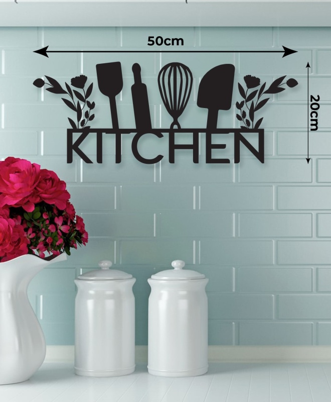 Kitchen Mutfak Metal Tablo