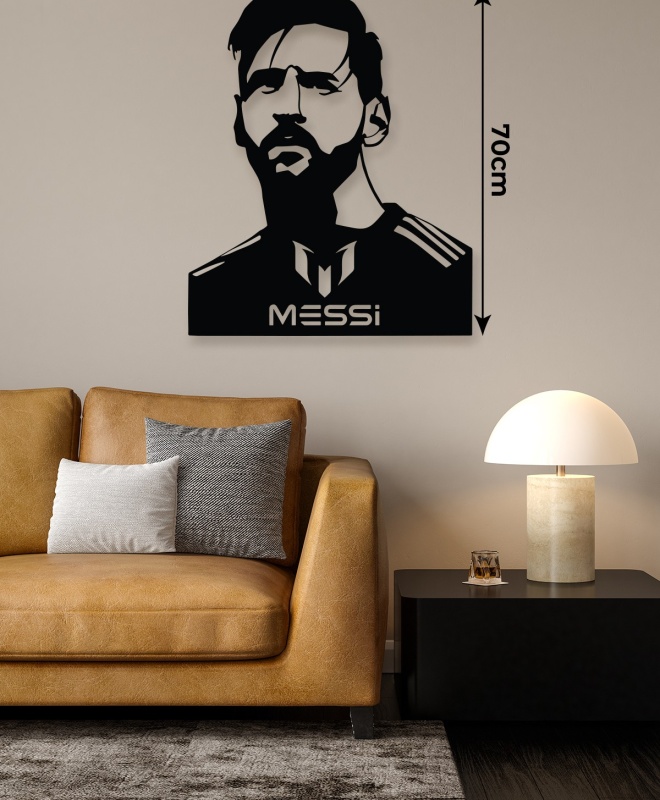 Lionel Messi Metal Tablo