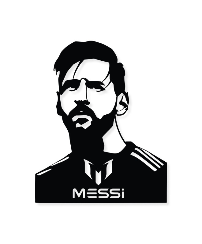 Lionel Messi Metal Tablo