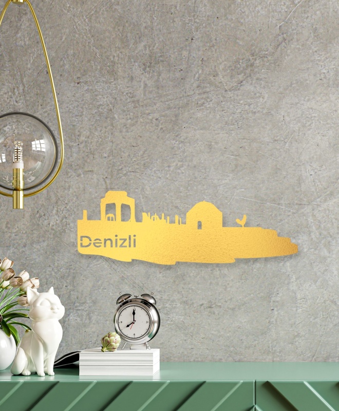 Denizli Siluet Metal Tablo