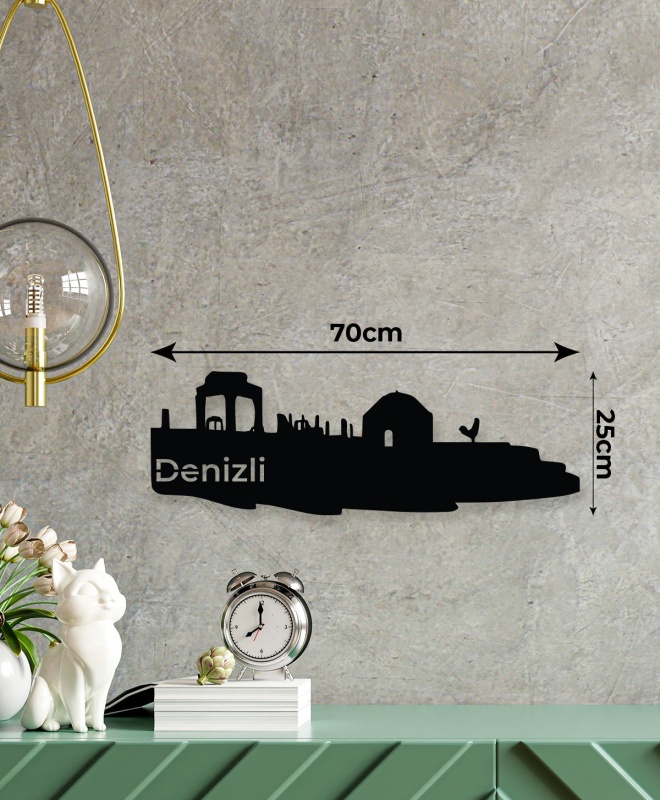 Denizli Siluet Metal Tablo