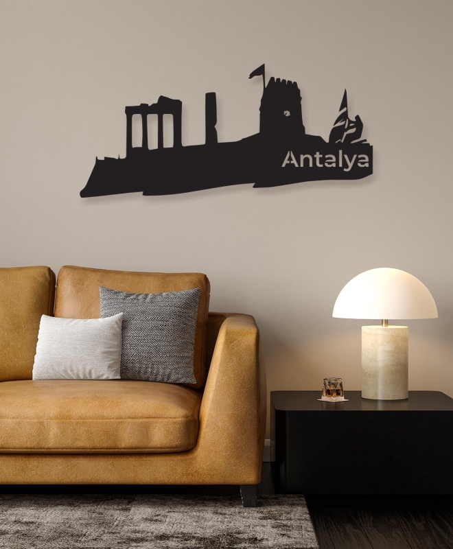 Antalya Siluet Metal Tablo